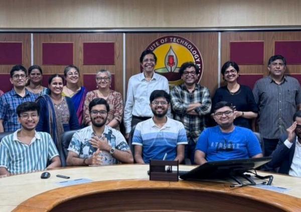 with the IIT Madras director