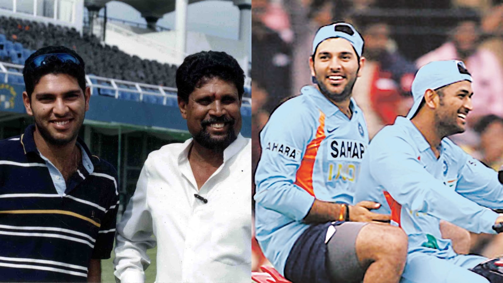 Yuvraj said that both Kapil and Dhoni knew that these comments don't reflect his own opinions on the pair. (Express Archive Photo)