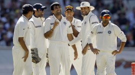 File image of India pacer Zaheer Khan with the Indian team. (File photo)