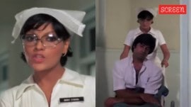 Zeenat Aman recalls pushing Amitabh Bachchan's dead weight in a wheelchair in Don