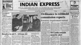Resolve to aid South African stir, South African stir, President’s ordinance, Zail Singh, Bhopal gas tragedy, 40 Years Ago, editorial, Indian express, opinion news, current affairs