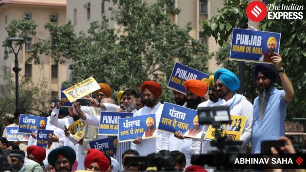 The Chief Minister submitted documents to the President, signed by all AAP MLAs from Punjab