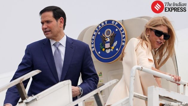 US Secretary of State Marco Rubio reached Delhi on Saturday, May 23