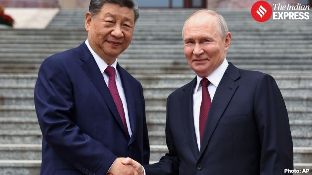 Russian President Vladimir Putin arrived in Beijing for his first foreign visit of 2026