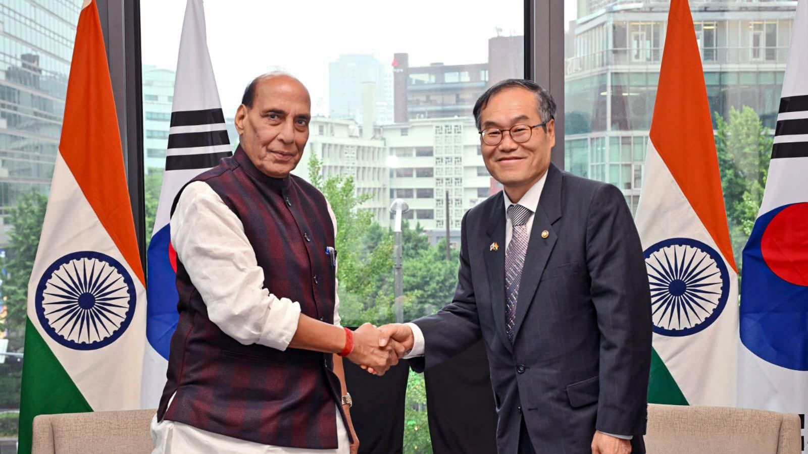 India, South Korea agree to deepen defence ties during Rajnath Singh’s Seoul visit