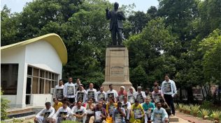 TMC MLAs protest