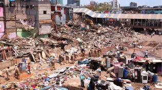 Mumbai demolition drive Bandra