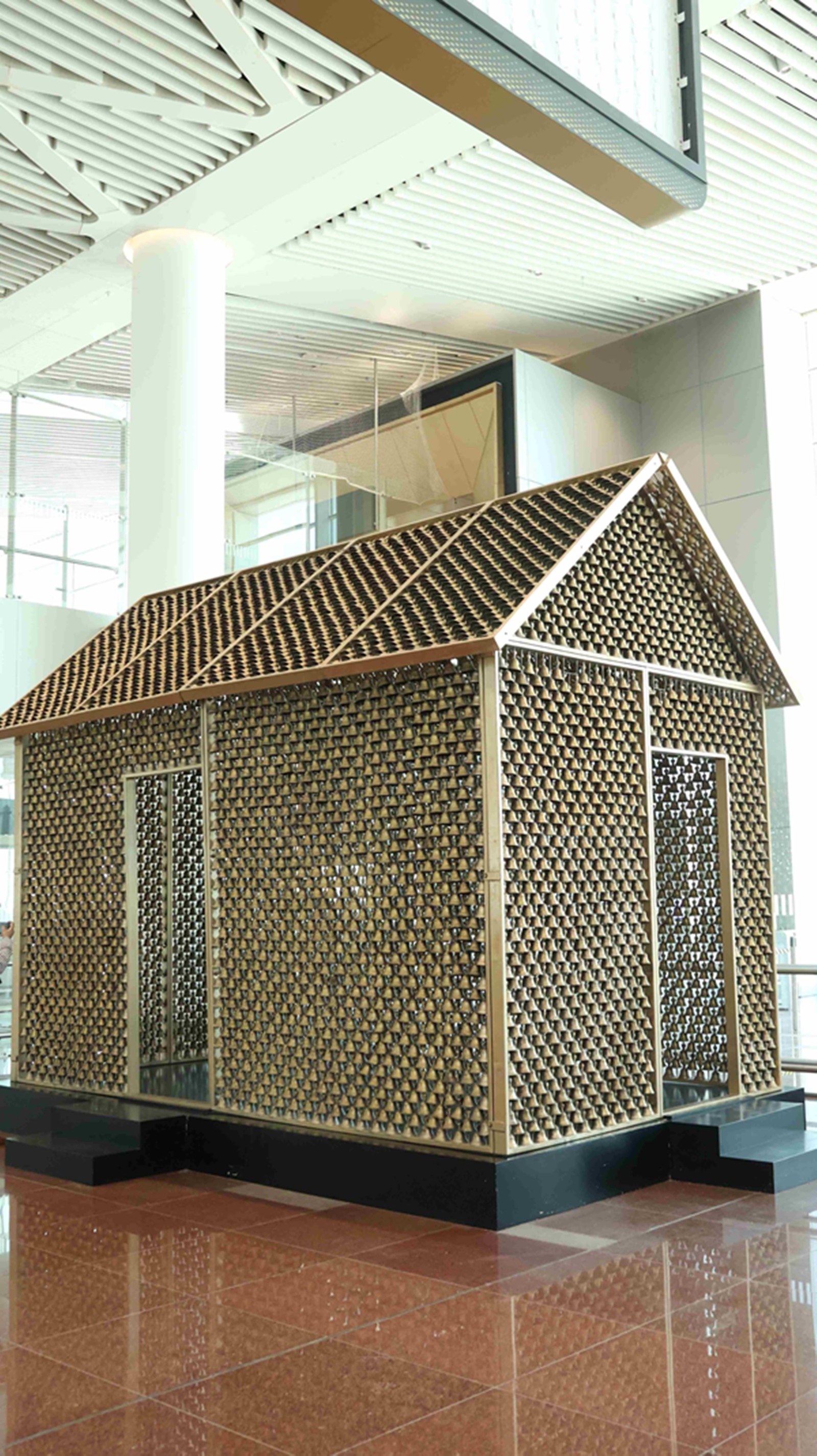 Maity's immersive installation titled Mystic Abode