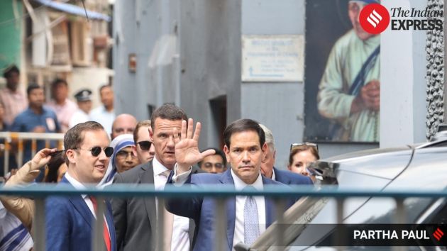 The trip marks an end to a 14-year gap since a US secretary of state last visited the city