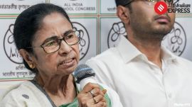 Banerjee stated that the question of her resignation did not arise, asserting that the party was not defeated by a public mandate but by what she described as a conspiracy