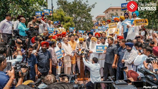 He urged the President to terminate the membership of six Rajya Sabha MPs