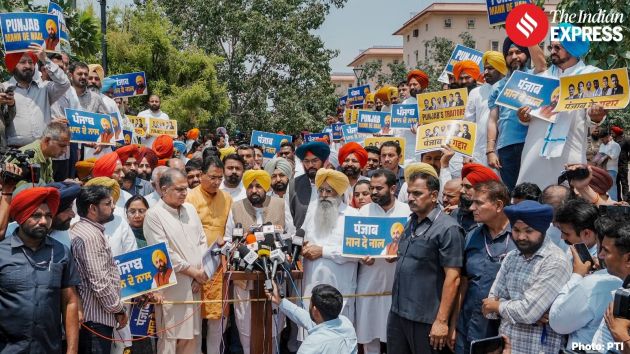 Out of the seven MPs who left the party, six were from Punjab
