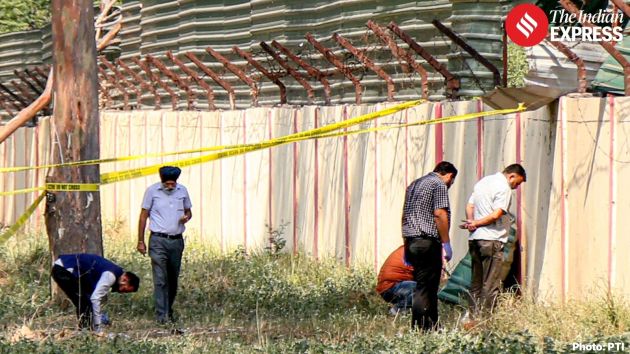 A late-night blast was reported outside an Indian Army camp in Khalsa village of Amritsar