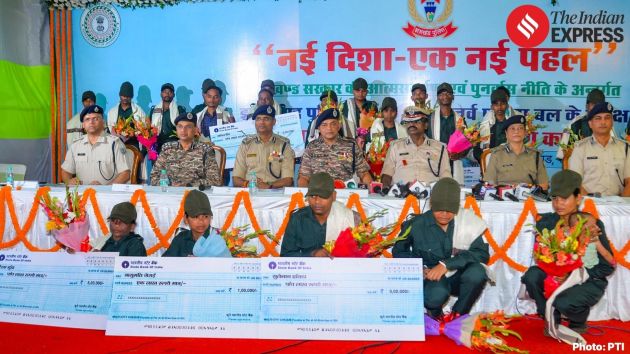 A senior police officer said that 22 Maoists had been killed, 44 arrested and 29 had surrendered in 2026