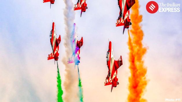 According to a statement issued by the defence wing of the press information bureau, the team, "Suryakiran" - meaning "Rays of the Sun" - was formed on May 27, 1996 at Air Force Station Bidar