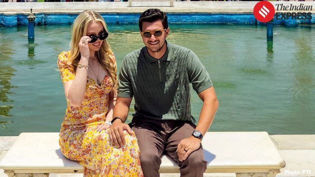 American President Donald Trump's daughter Tiffany visited the iconic Taj Mahal with her husband Michael Boulos