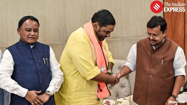 He later met BJP national president Nitin Nabin