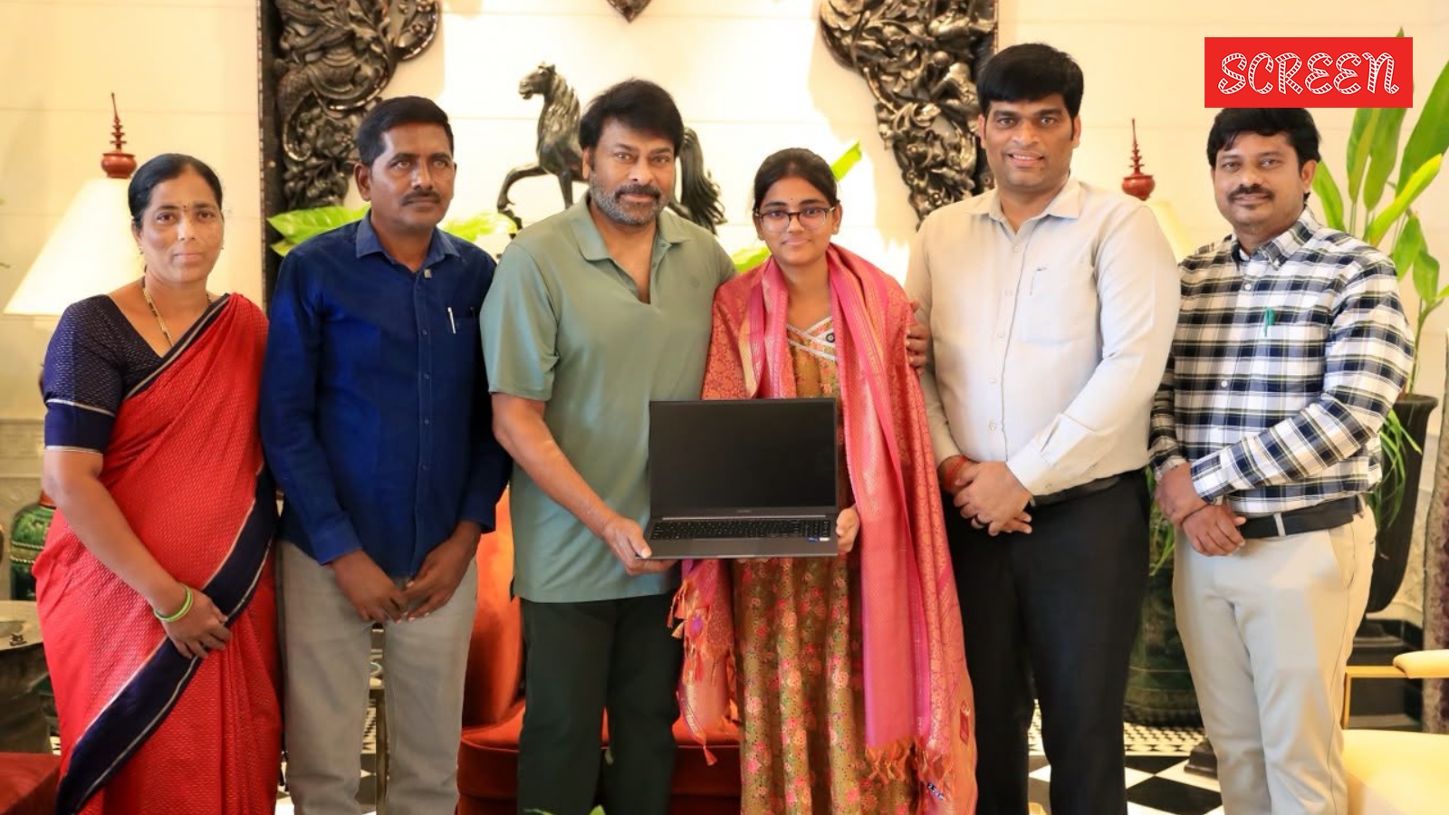 TG EAPCET female topper M Rushi, who broke 40-year record, earns dream meeting with Chiranjeevi