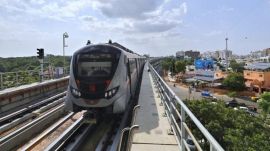 Kolkata Orange Metro Line, Chingrighata section Kolkata Metro, Kolkata Metro Orange Line, Rail Vikas Nigam Limited (RVNL), Kolkata news, WEst Bengal news, Indian express, current affairs