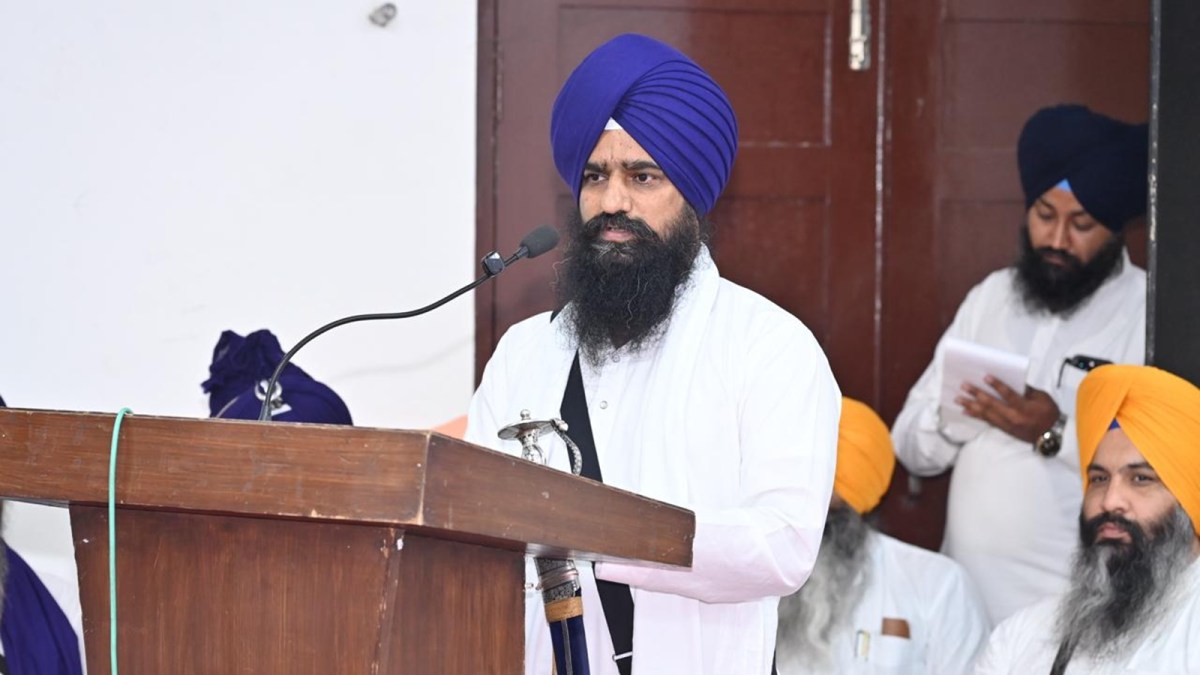 Akal Takht Jathedar: Consensus on not accepting anti-sacrilege law | Chandigarh News - The Indian Express