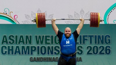 Competing under the new weight categories after an overhaul by the International Weightlifting Federation last year, Yousefi's 261 kg is the best mark in the world in the new category and is the first world record. (PTI Photo)
