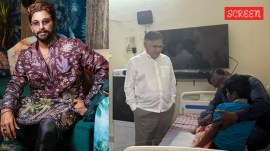 Allu Aravind visits Pushpa 2 stampede survivor