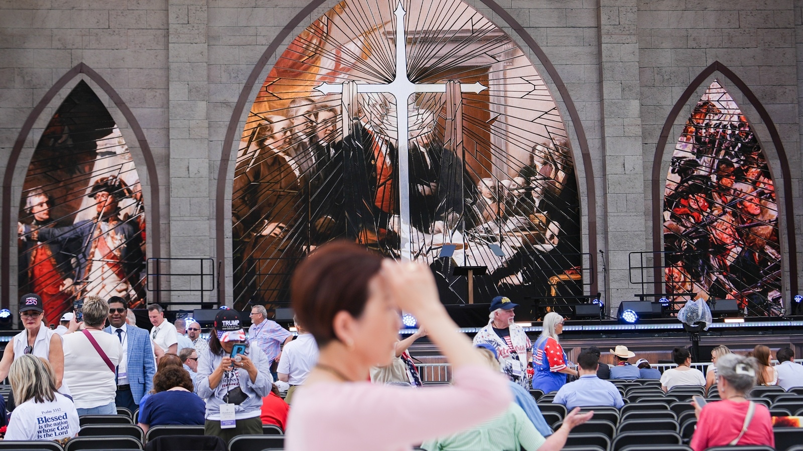 The White Noise of a Nation Whispering to God