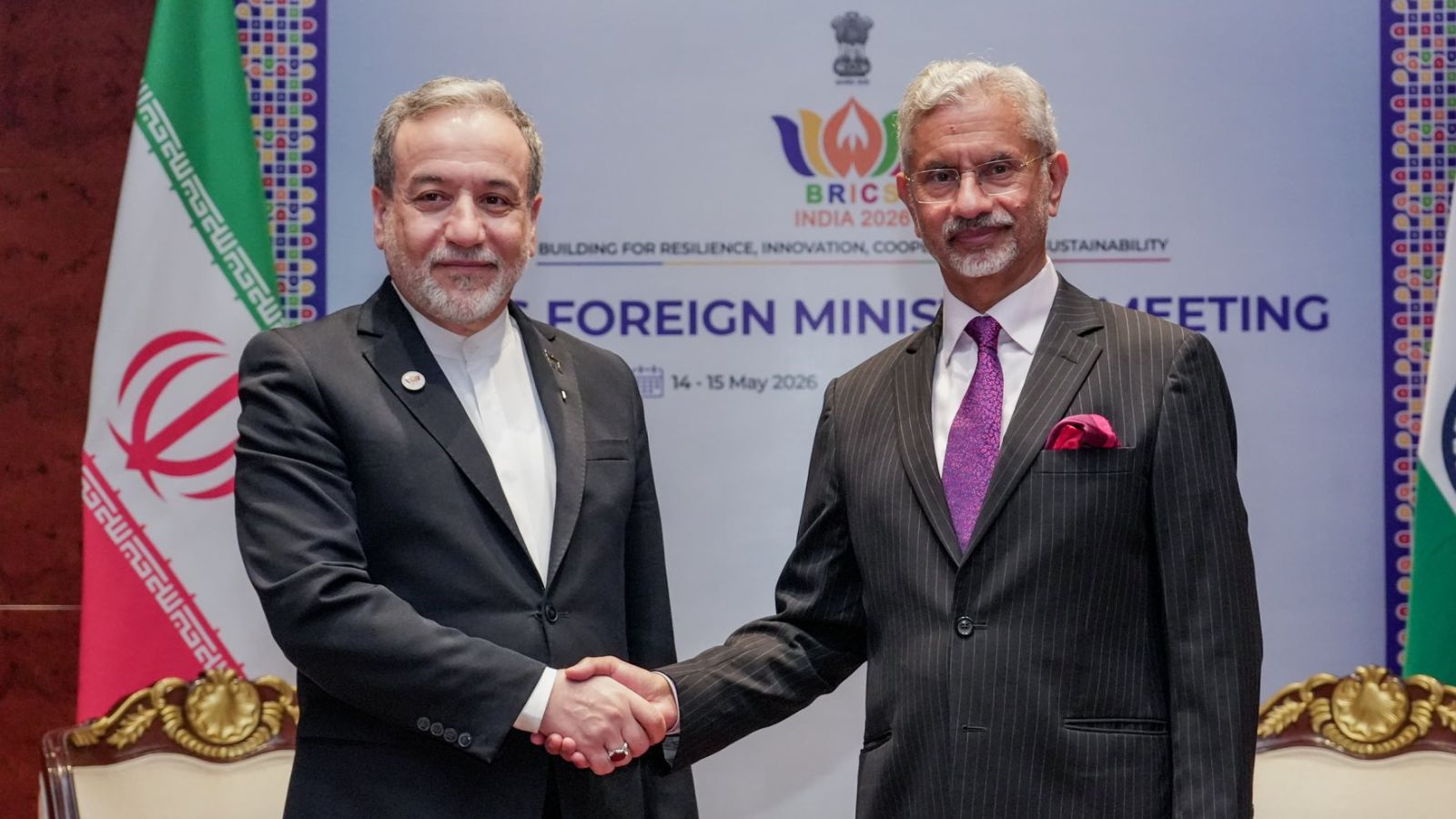 EAM S Jaishankar held talks with Iran Foreign Minister Abbas Araghchi on Friday.