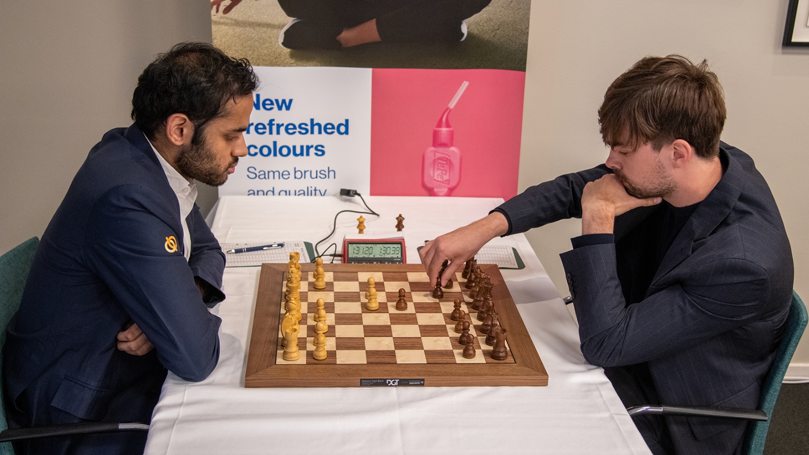 Arjun Erigaisi moves to joint lead of TePe Sigeman after defeating Jorden van Foreest