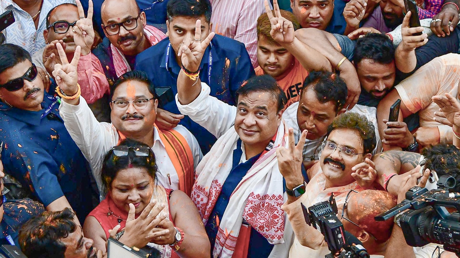 Who are the 4 new Assam ministers to be sworn in with Himanta today?