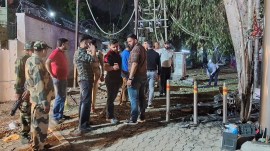 Blast near BSF headquarters, Blast near BSF headquarters in Jalandhar, Jalandhar Blast near BSF headquarters, Jalandhar, border security force, Indian express news, current affairs