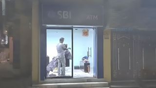 The vacant ATM booth was later rented out and converted into a salon