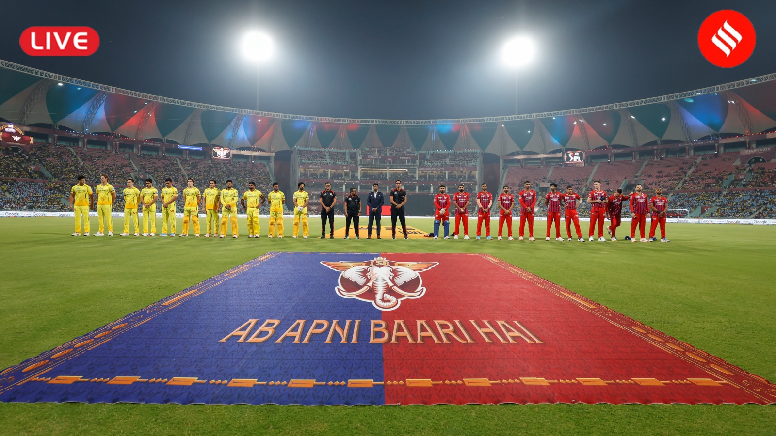 LSG vs CSK LIVE Score, IPL 2026: Chennai – 31/1 (4); Akash Singh removes Ruturaj Gaikwad