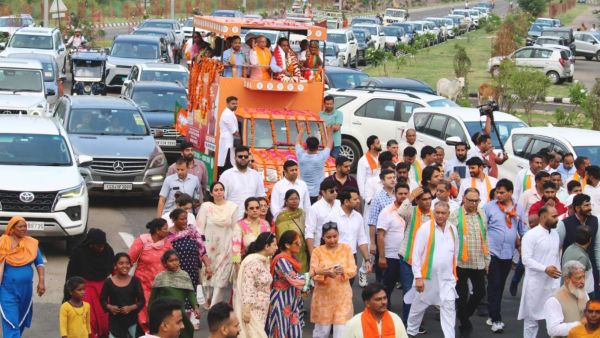 Out of the 20 wards of the Panchkuls Municipal Corporation, the BJP emerged victorious in 17