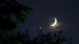 Despite the distance between the two objects, they rarely fail to turn heads when they appear in proximity. To observe the distance and witness the magic unfold of a pairing in the dusk, clench your fist at arm's length, measuring 10 degrees to watch the moon and the venus