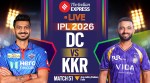 DC vs KKR Live Score, IPL 2026: