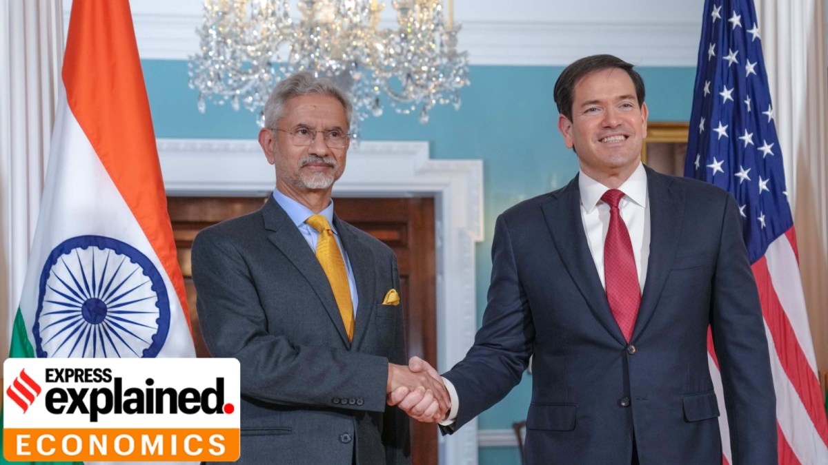 India's External Minister, S Jaishankar, with US Secretary of State, Marco Rubio in Washington D.C. (official state photograph by Freddie Everett)
