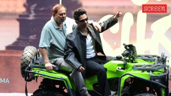 Varun Dhawan and David Dhawan