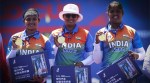 Ankita Bhakat, Deepika Kumari and Kumkum Anil Mohod helped India beat China to clinch Archery World Cup Stage 2 gold. (World Archery)