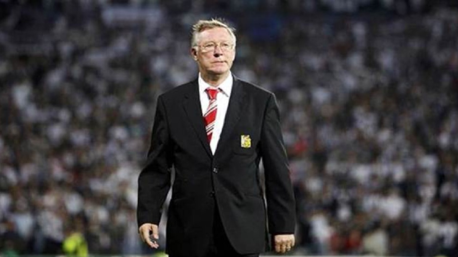 Legendary Manchester United manager Sir Alex Ferguson taken to hospital from Old Trafford after feeling unwell