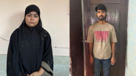 Ariba and her partner were among the five arrested in the Moradabad case