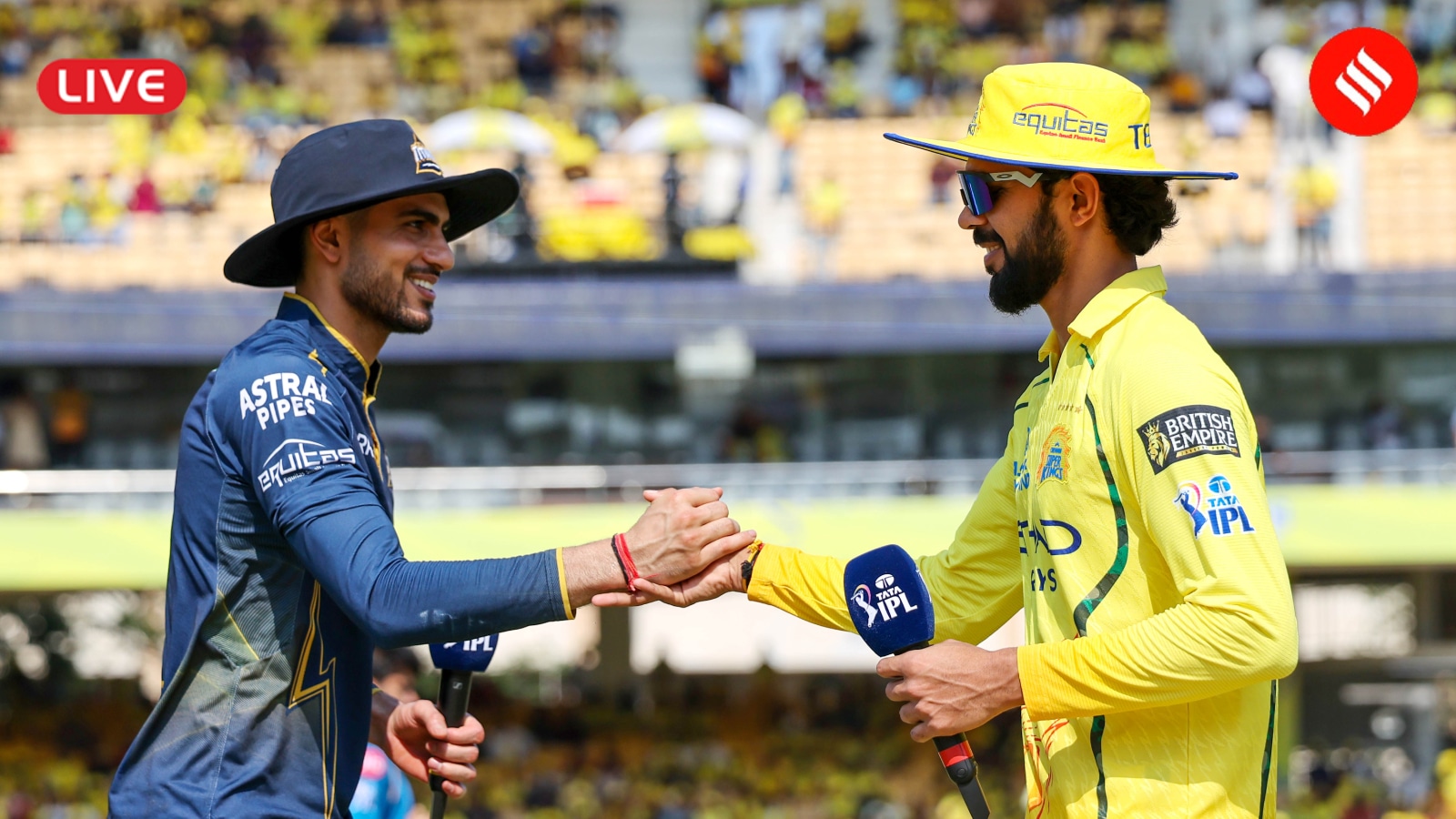  Gujarat Titans and Chennai Super Kings face each other in Ahmedabad. (CREIMAS FOR IPL)