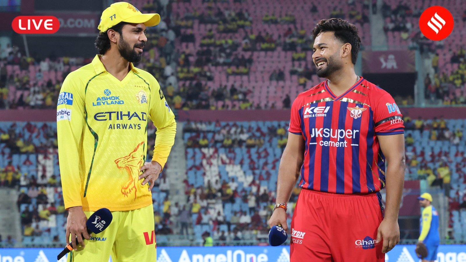 LSG vs CSK LIVE Score, IPL 2026: Chennai – 12/0 (1); Sanju Samson, Ruturaj Gaikwad open vs Lucknow at Ekana