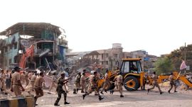Bandra East anti-encroachment drive