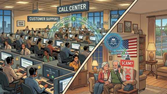 call centre fraud, fbi