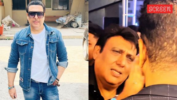 Govinda diffuses fight at an event