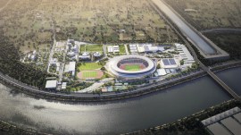 Sabarmati Riverfront, Sabarmati Riverfront facelift, Sabarmati Riverfront facelift gains momentum, Sports infrastructure, Sports infrastructure in spotlight, Ahmedabad news, Gujarat news, Indian express, current affairs