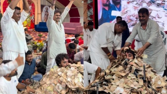 Gujarat folk singer buried under cash