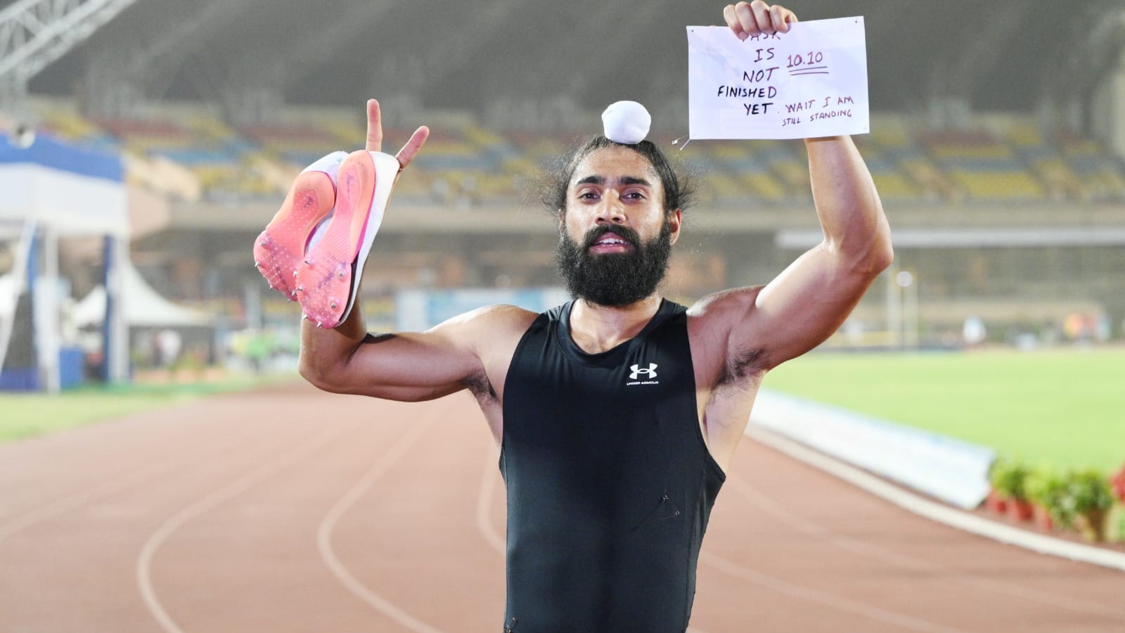 Gurindervir Singh and his obsession to prove naysayers wrong drives him to 100m NR