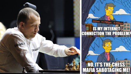 Hans Niemann and chess.com engaged in war of words on social media. (Express photo by Partha Paul & Screengrab chess.com support/X)